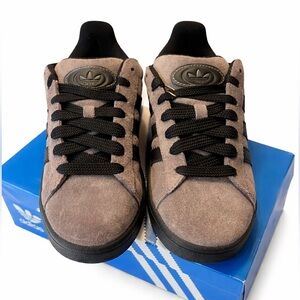 Adidas Campus 00s Grey Black Suede Sneakers Men’s 6.5 NEW w/ Box Y2K
